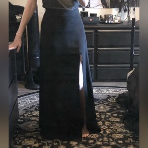 Show Me Your Mumu black maxi skirt. Sz M
